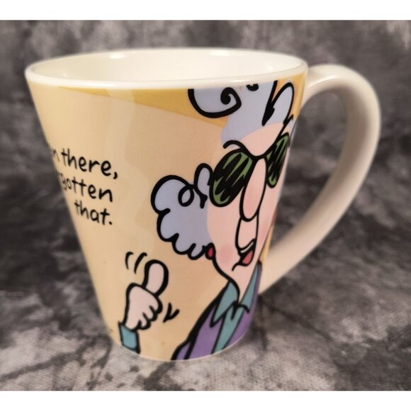 Hallmark Funny Ceramic Mug "Been There Forgot That" With Cartoon Characters - Picture 1 of 3